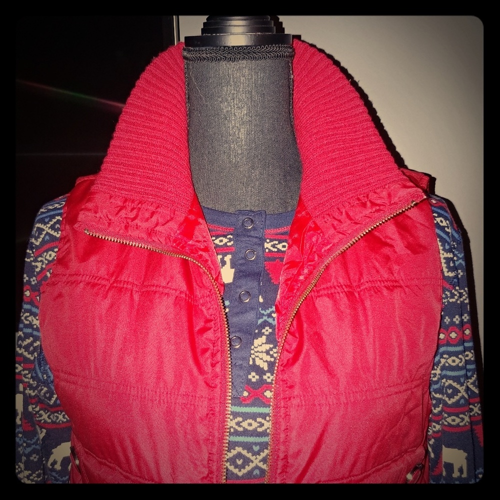 Ashley Winter Vest & Dooney & Bourke Hand Bag